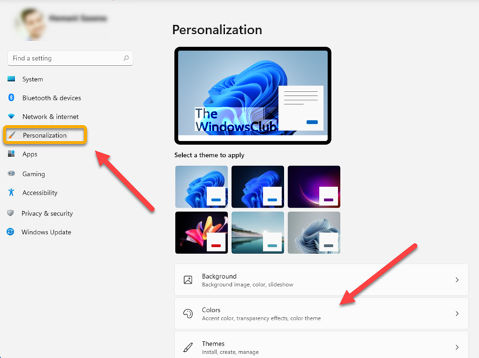 How to turn off window border color in Windows 11 windows-11-personalization.png