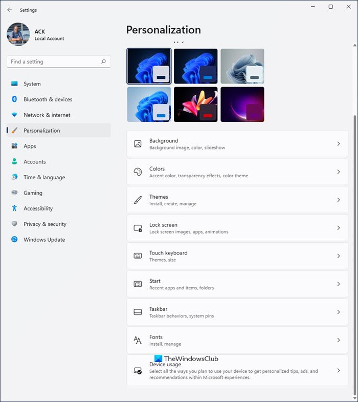 Windows 11 Personalization Settings will help you customize your PC windows-11-personalization-settings.jpg