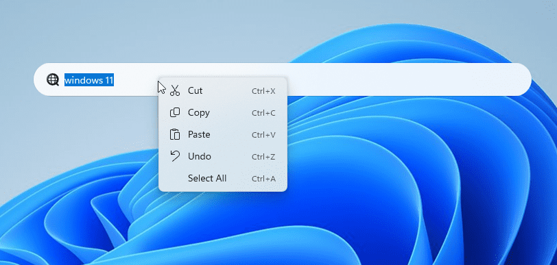 How to enable the search widget in Windows 11 Insider Preview Builds for testing windows-11-search-bar-on-desktop.png