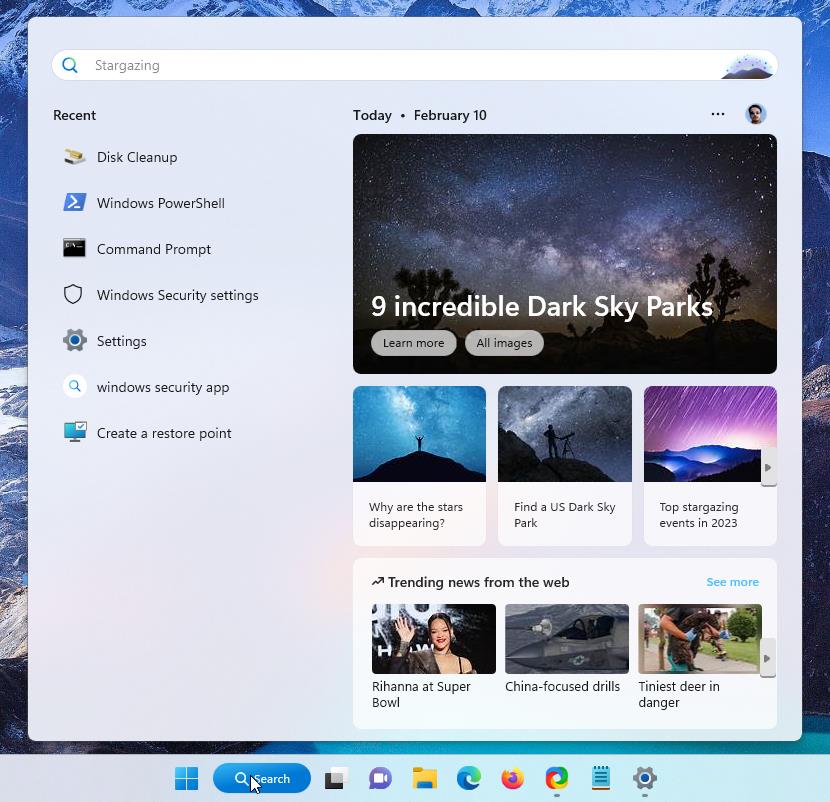 Windows 11 Insider Preview Build 25295 allows users to change the Taskbar's Search style Windows-11-Search-icon-and-label-style.jpg