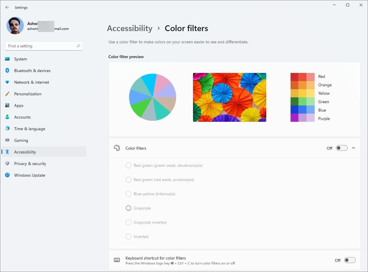 We take a tour of what's new in Windows 11: Start Menu, Explorer, Notifications Panel,... Windows-11-Settings-Accessibility-options-Color-blindness.jpg