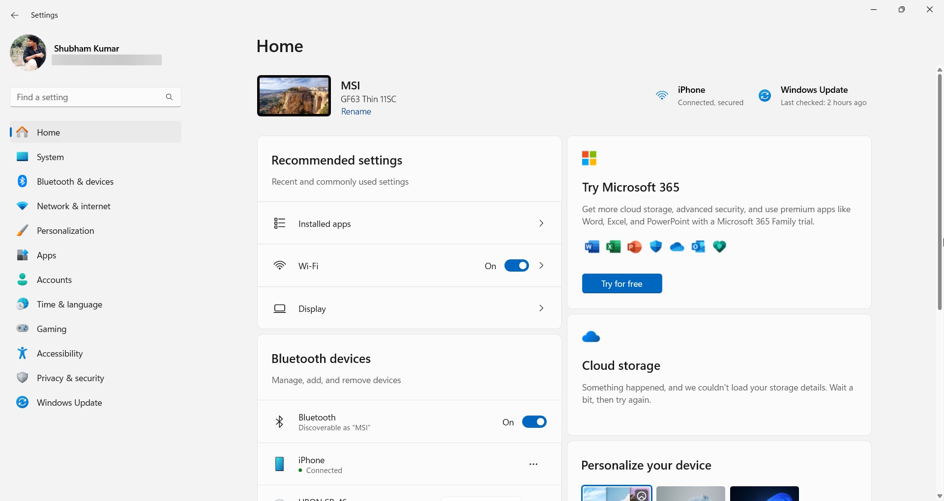 No, Microsoft 365 Office will not stop working on Windows 10 Windows-11-Settings.jpg