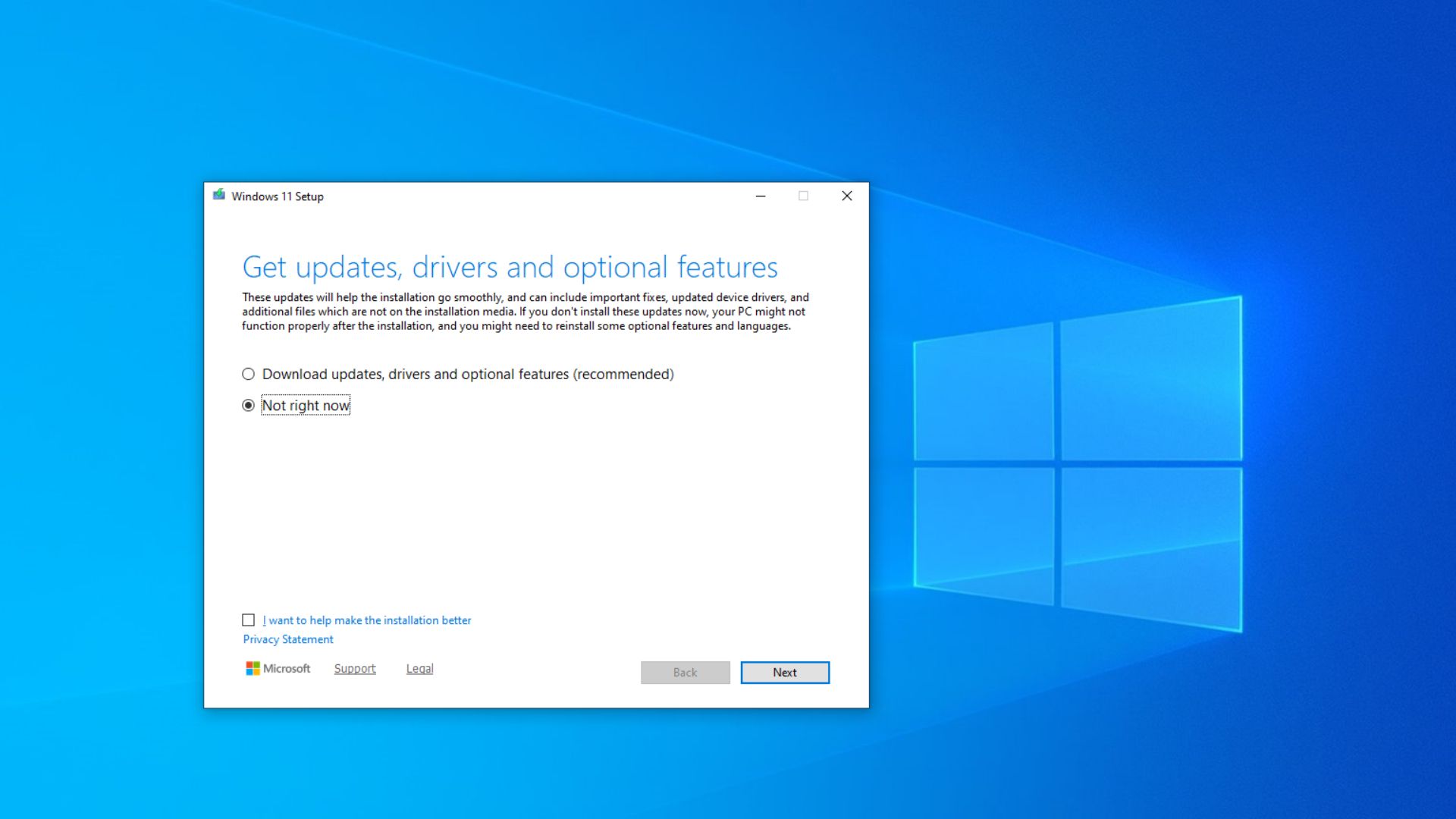 Can you still bypass Windows 11 requirements as Windows 10 hits EOL? We tested it Windows-11-setup-window.jpg