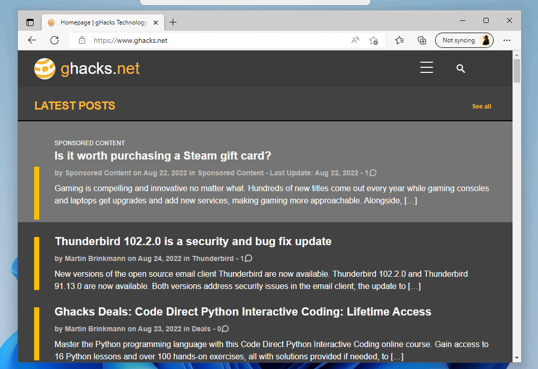 Windows 11 version 22H2: snap assist changes windows-11-snap-assist-touch.png