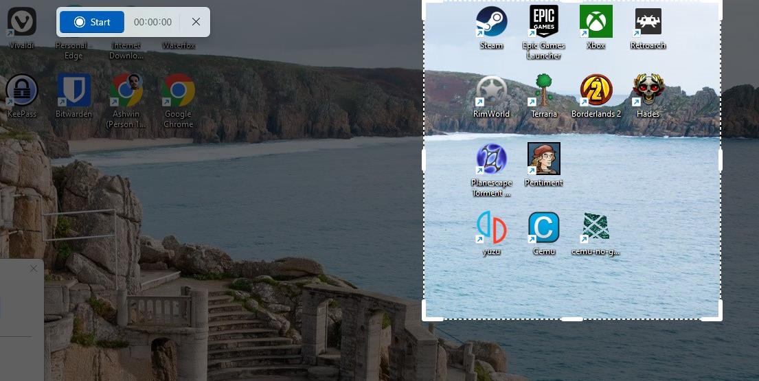 You can install the Windows 11 Snipping Tool with video recording option on the stable... Windows-11-Snipping-Tool-start-recording-video.jpg