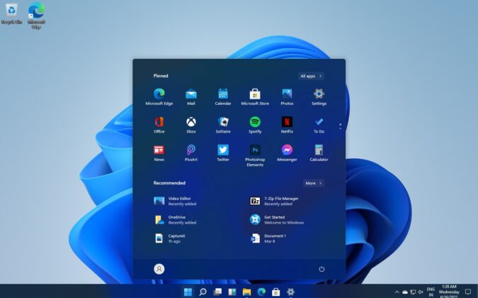 Hands-on with new Windows 11 Start Menu, arriving later this year Windows-11-Start-Menu-dark-mode-675x420.jpg