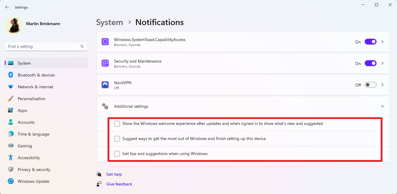How to turn off advertising popups in Windows 11 windows-11-suggestions-settings-additional.png