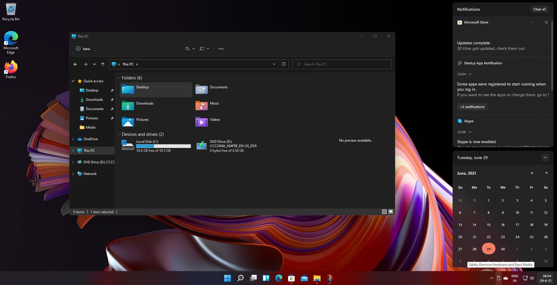 We take a tour of what's new in Windows 11: Start Menu, Explorer, Notifications Panel,... Windows-11-Themes.jpg