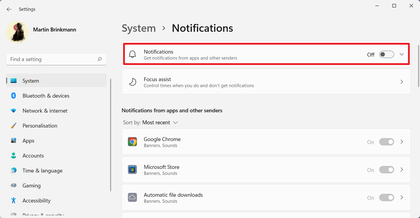 How to block all notifications or notifications from specific apps in Windows 11 windows-11-turn-off-notifications.png