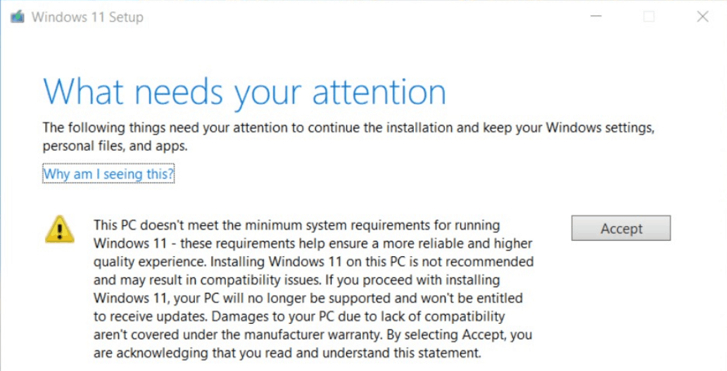 Will unsupported Windows 11 devices be bricked by Microsoft? windows-11-updates-not-entitled.png