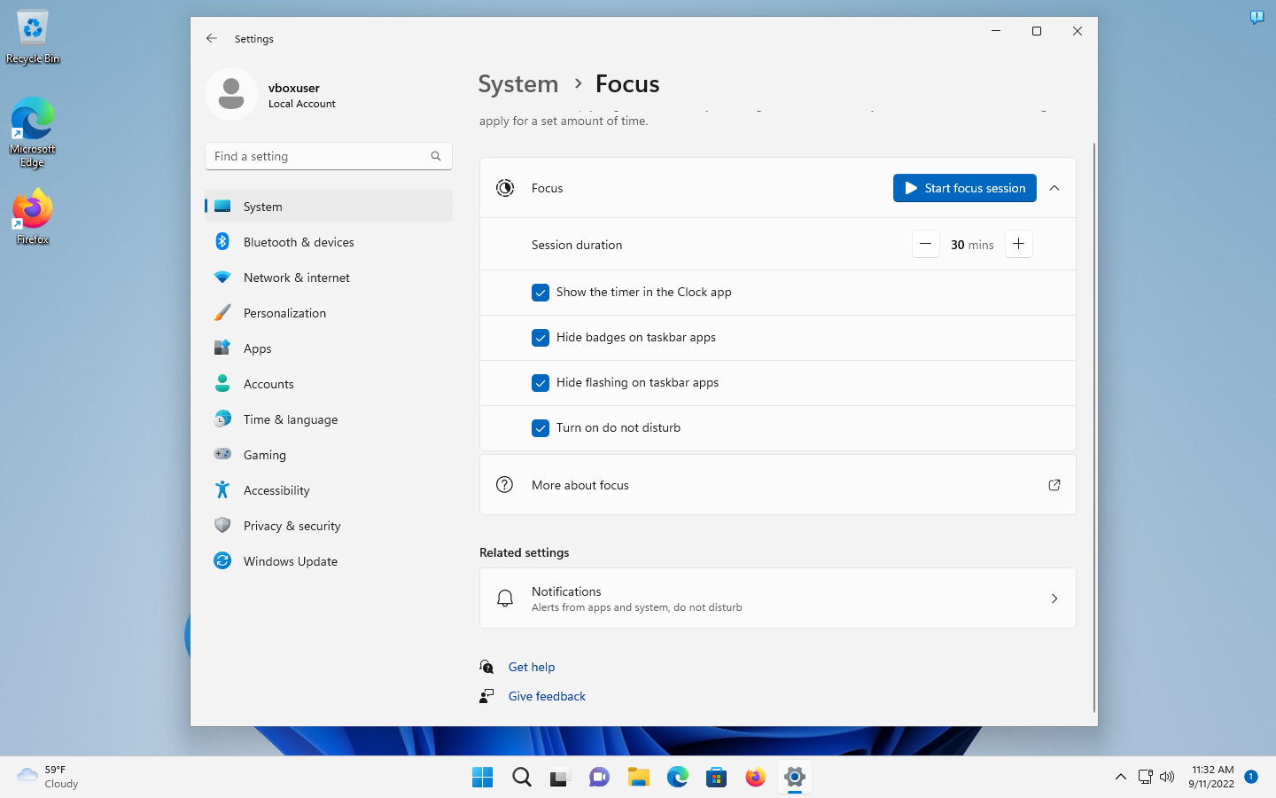 Windows 11 version 22H2: Focus Assist and Quick Settings improvements windows-11-version-22h2-focus.png