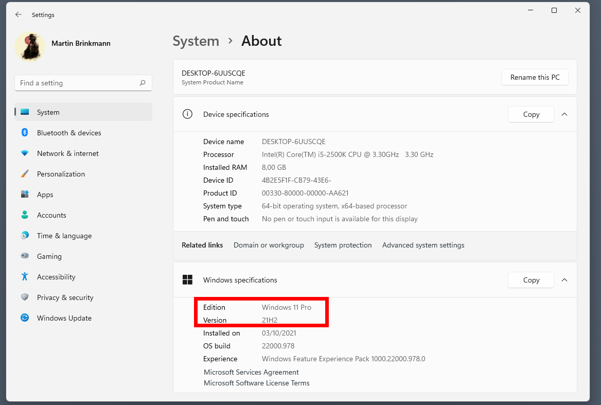 Find out for how long your Windows 11 version is supported windows-11-version-settings.png