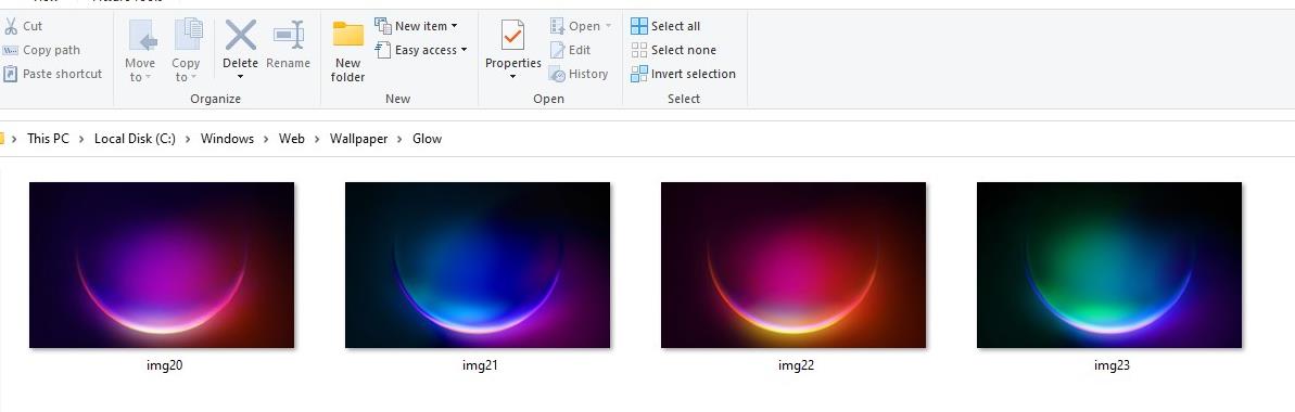 Here are all the wallpapers from Windows 11 Windows-11-wallpapers-glow-folder.jpg