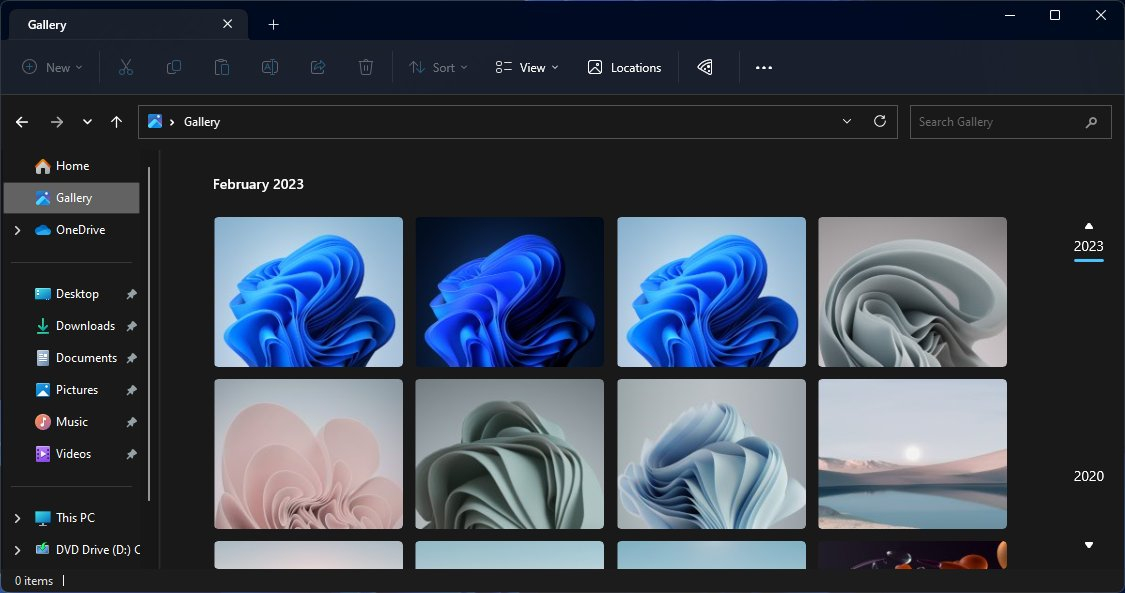 Here is what you can expect from the Windows 11 version 23H2 update Windows-11-WinUI-3-File-Explorer-Gallery-View.jpg
