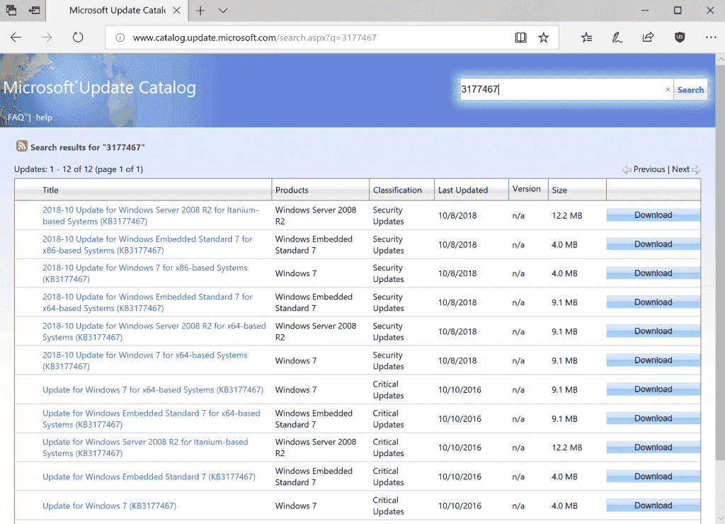 Windows users are still hit with error 0x8000FFFF windows-7-ssu-error.png