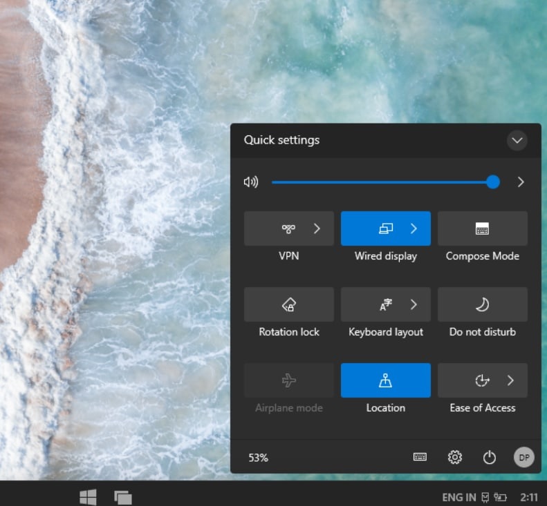 Hands-on with Windows 10X: New Action Center, Start Menu and more Windows-Action-Center.jpg
