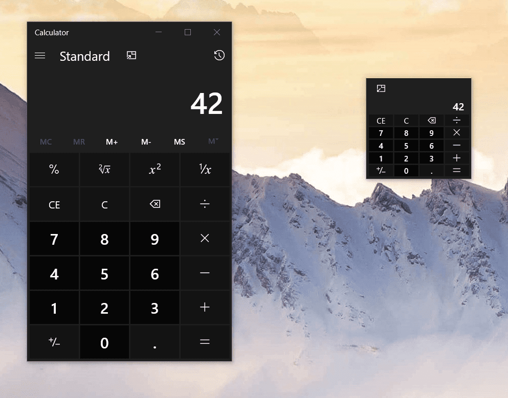 Tiny Windows Calculator and on-top functionality coming windows-calculator-on-top-tiny.png