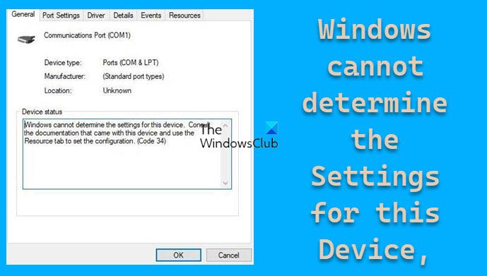 Windows cannot determine the settings for this device, Error Code 34 Windows-cannot-determine-the-Settings-for-this-Device.jpg