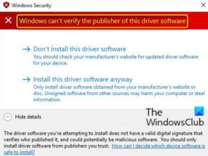 Windows can’t verify the publisher of this driver software on Windows 10 Windows-cant-verify-the-publisher-of-this-driver-software-300x225.jpg