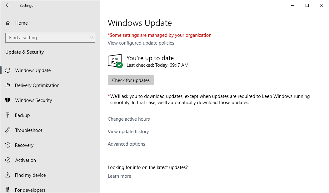 Here is another reason to avoid "check for updates" in Windows 10 windows-check-for-updates.png