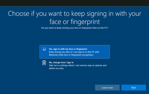 About Windows' "Choose if you want to keep signing in with your face or fingerprint"... windows-choose-face-fingerprint-signing-in.png