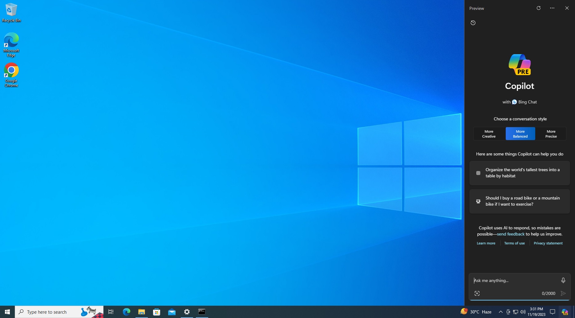 How to enable Microsoft Copilot on Windows 10 Windows-Copilot-on-taskbar.jpg