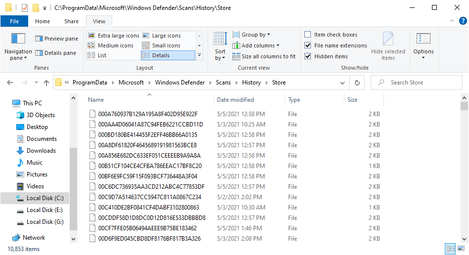 Windows Defender bug may fill your hard drive with thousands of files windows-defender-bug-file-creation.png