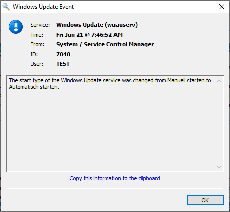 Windows Service Auditor: audit and track services on Windows windows-event.png