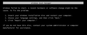 Windows failed to start; A recent hardware or software change might be the cause Windows-Failed-to-Start-300x123.png