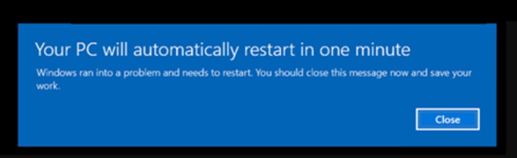 Microsoft is fixing a Windows 10 bug that causes forced reboots Windows-forced-reboot.jpg