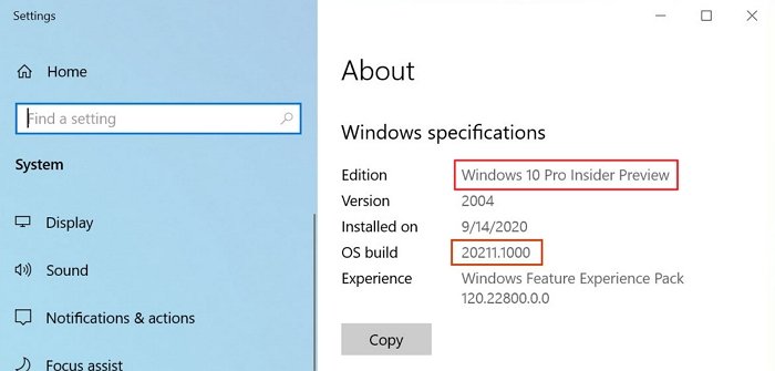 How to check if you are Flighting or on a Windows Insider Build? Windows-Insider-Settings-About.jpg