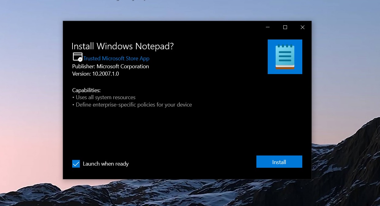 Windows 10 Notepad could still become store-updatable, separate app Windows-Notepad.jpg