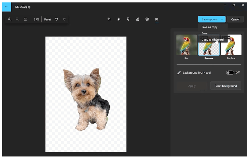 Windows 11 Development: overview of the November 2023 changes windows-photos.png
