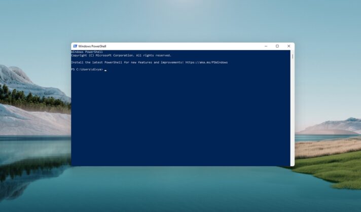 Windows 11 screenshots: Rounded corners, File Explorer, Action Center Windows-PowerShell-712x420.jpg