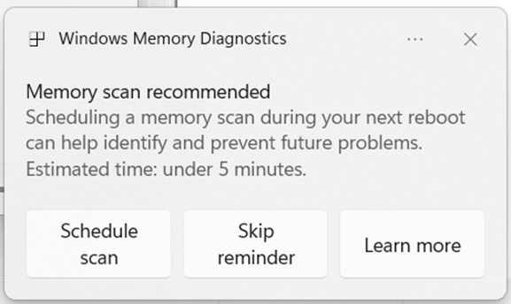 Windows is testing a new Search feature: Copy & Search Windows-Proactive-Memory-Diagnostics.png