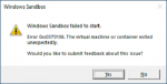 Windows Sandbox failed to start with error 0xc030106 Windows-Sandbox-failed-to-start-with-error-0xc030106-150x76.png