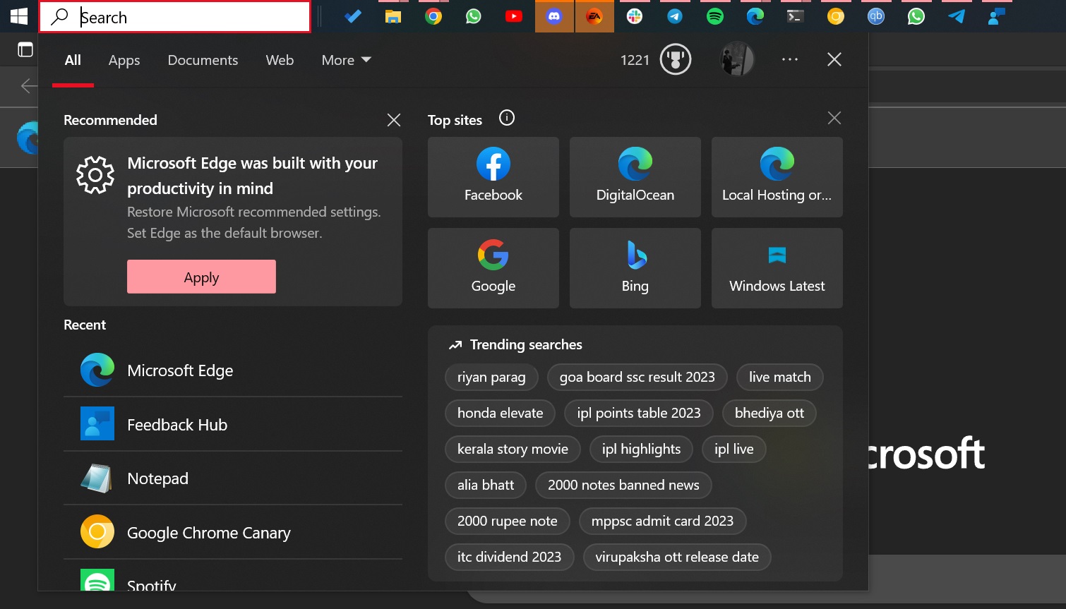 Windows 10 pushes Microsoft Edge via a new ‘productivity’ banner in Windows Search Windows-Search-ad-of-Microsoft-Edge.jpg