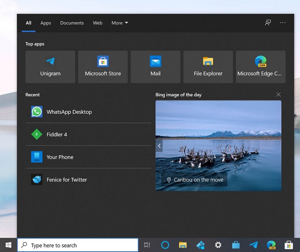 Windows 10 Search gets adaptive UI and one new feature Windows-Search-Bing.jpg