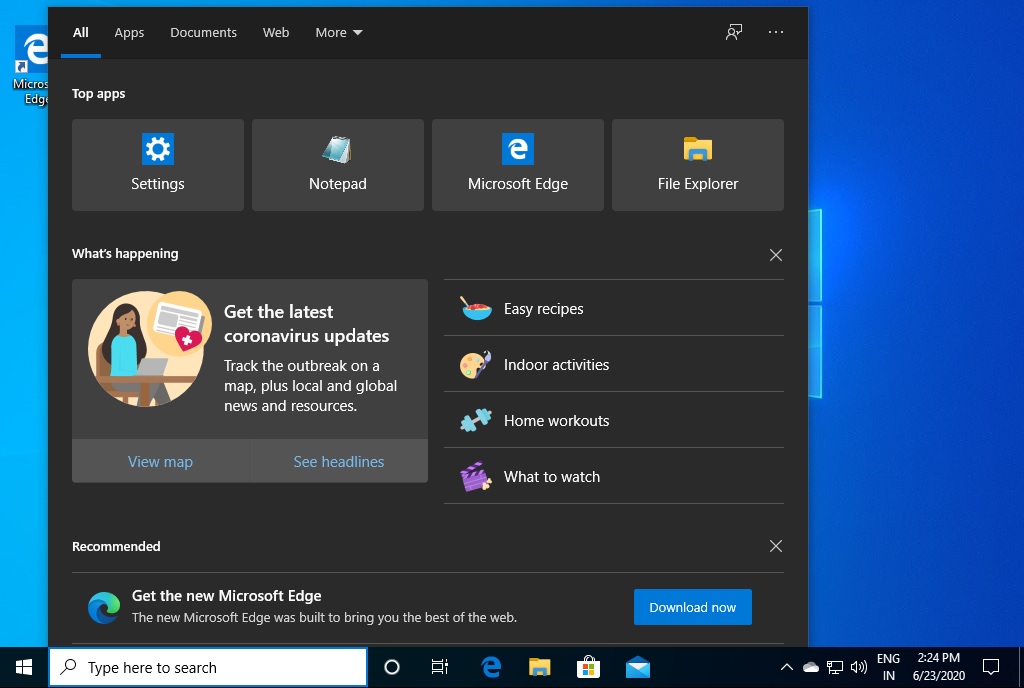 Microsoft is adding Weather tile to Windows 10 Search UI Windows-Search-Bing-suggestions.jpg
