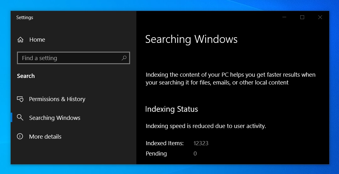 Windows 10 20H1 to address high CPU and performance issues Windows-Search-enhanced-mode.jpg