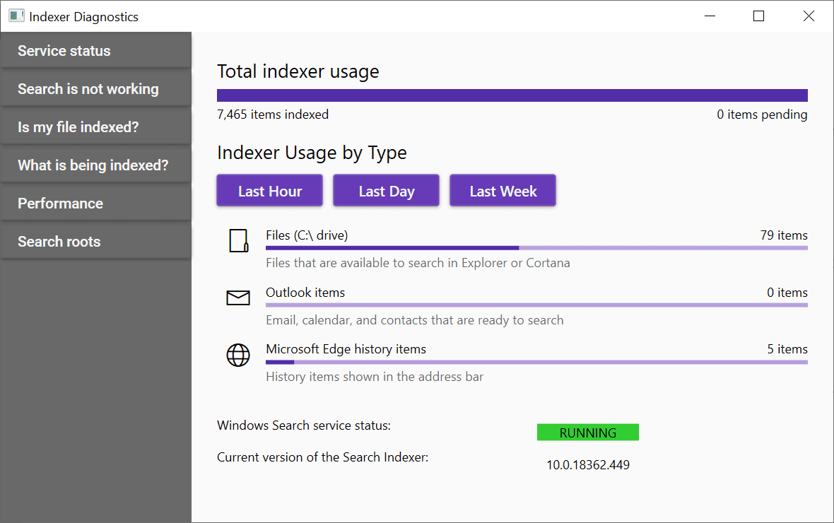 Microsoft Windows 10 Search Indexer Diagnostics windows-search-indexer-diagnostics.png