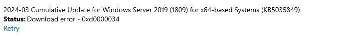 KB5035849 fails with 0xd0000034, but there’s a fix for Windows 10 and Server users Windows-Server-2019-0xd0000034.jpg