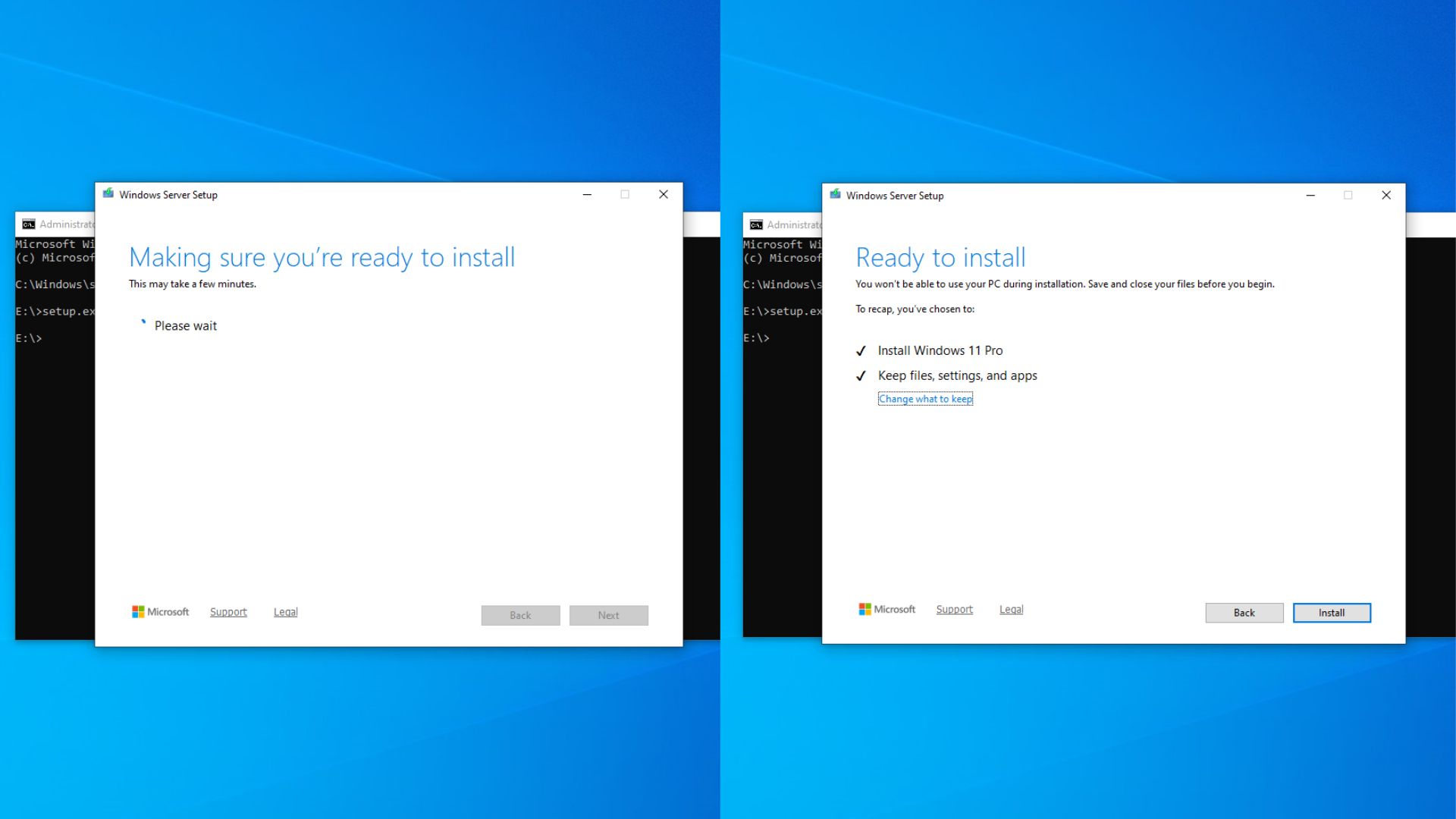 Can you still bypass Windows 11 requirements as Windows 10 hits EOL? We tested it Windows-Server-Setup-getting-ready-to-install-Windows-11.jpg