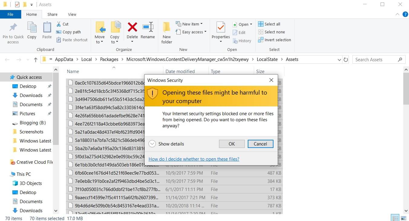 How to save Windows 10’s lock screen Spotlight images Windows-Spotlight-folder.jpg