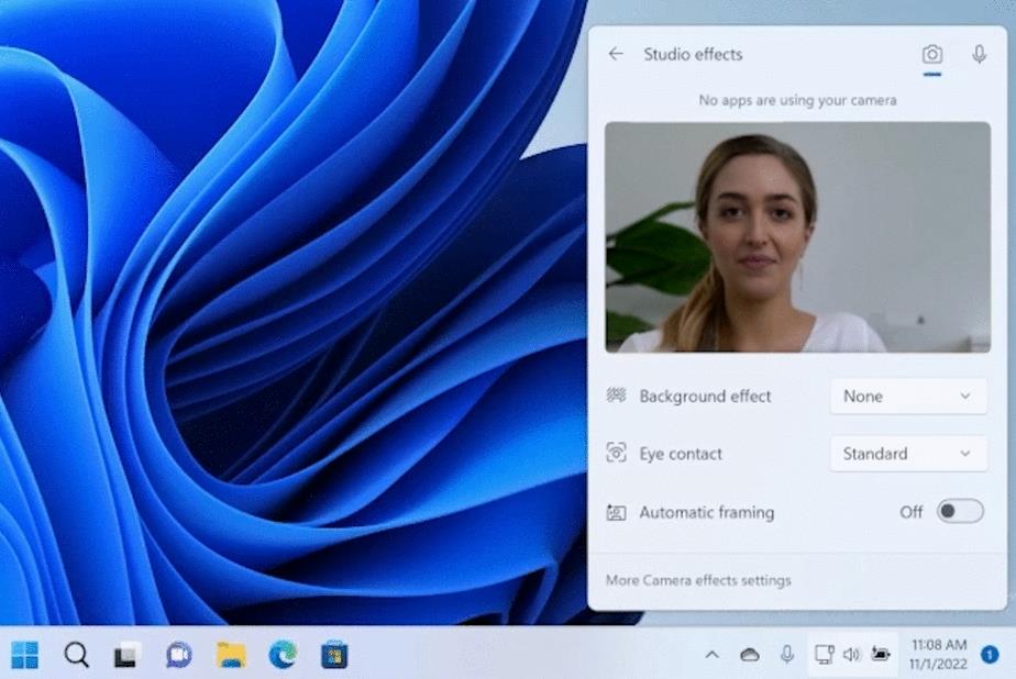 Microsoft adds a shortcut to access Studio effects from Quick Settings in Windows 11... Windows-Studio-effects-in-Windows-11.jpg