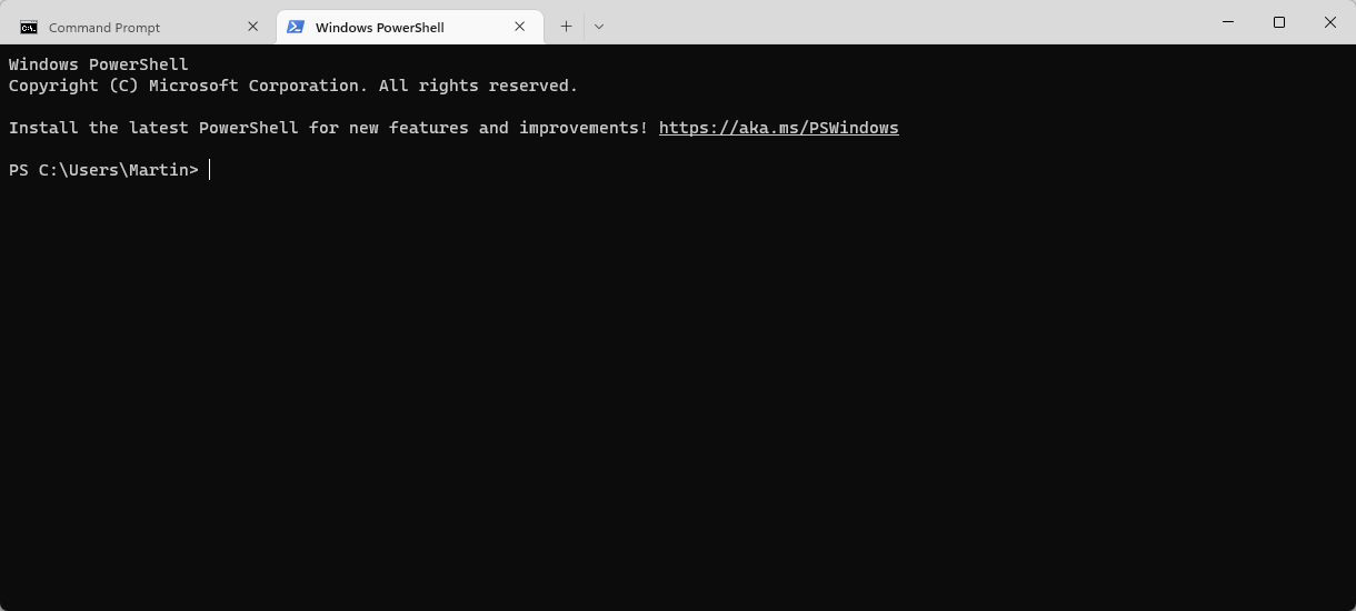 Windows Terminal becomes new default command line tool in Windows 11 windows-terminal-tabs.png