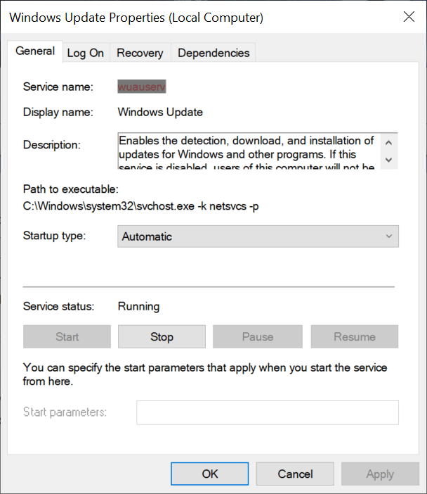 Solution: how to fix the Windows Update 0x80070422 error windows-update-automatic-1.png