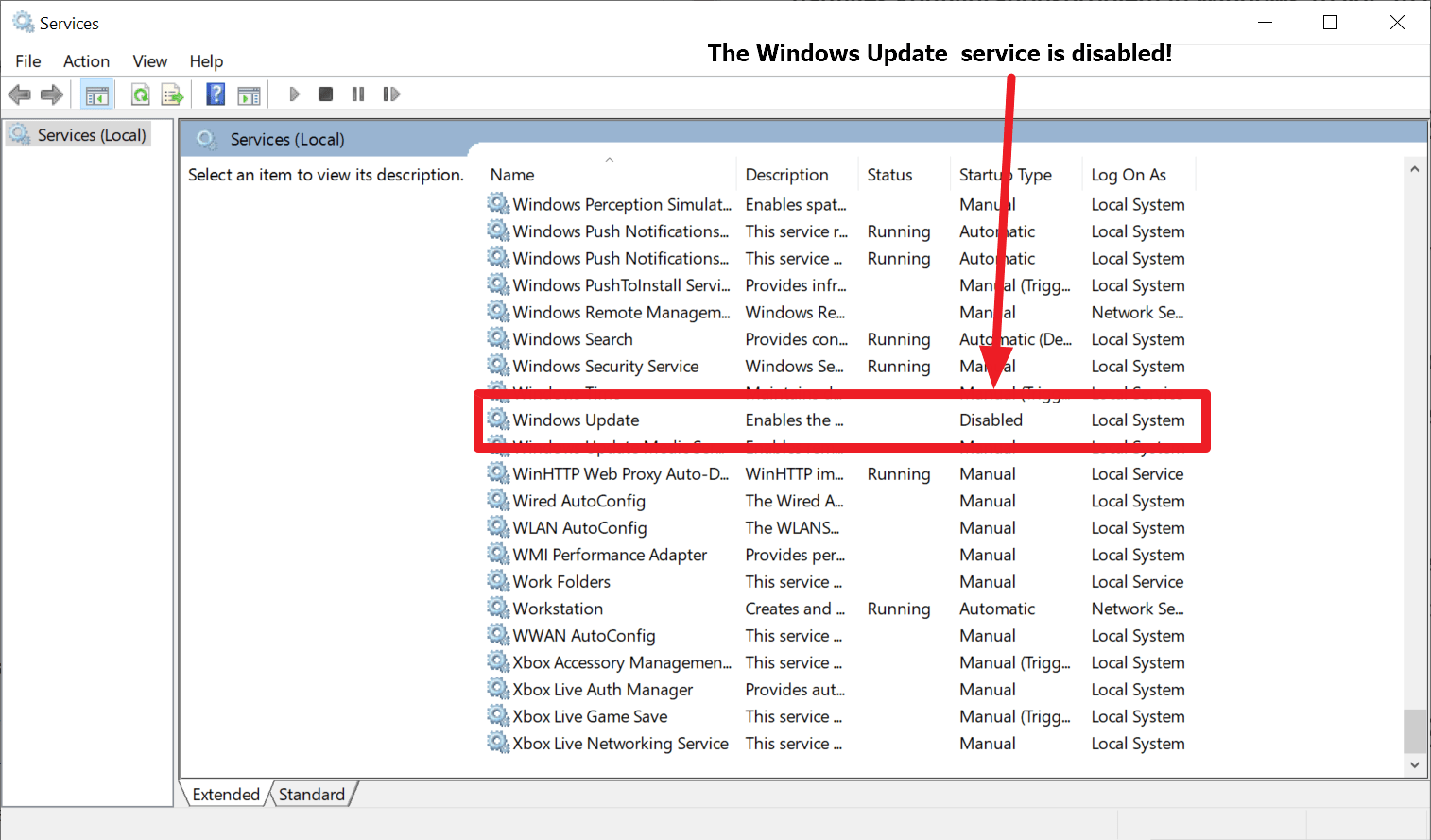 Solution: how to fix the Windows Update 0x80070422 error windows-update-disabled.png