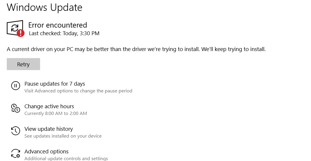 Windows 10 update will finally fix the frustrating bug with PCs Windows-Update-driver-error.jpg