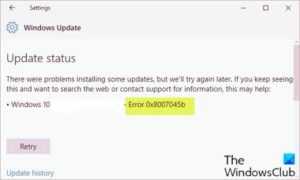 Fix Windows Update error 0x8007045b on Windows 10 Windows-Update-error-0x8007045b-300x180.jpg